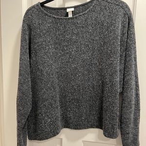 H&M Grey Sweater (Large)